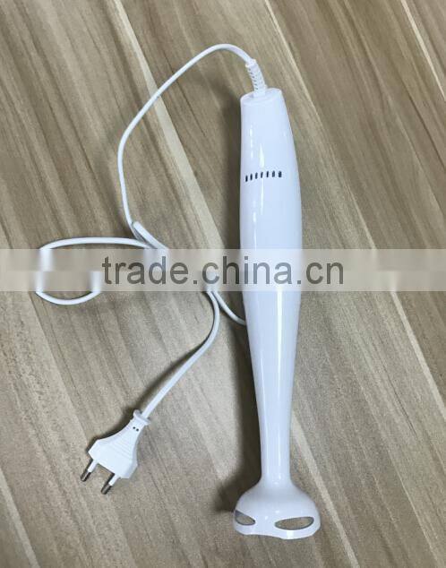 Two speed control plastic leg electric hand blender