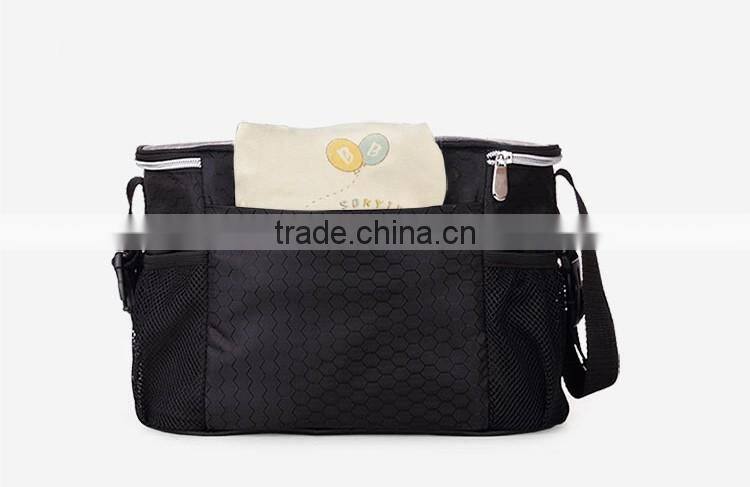 Convenience carring hanging cooler bag for babg stroller