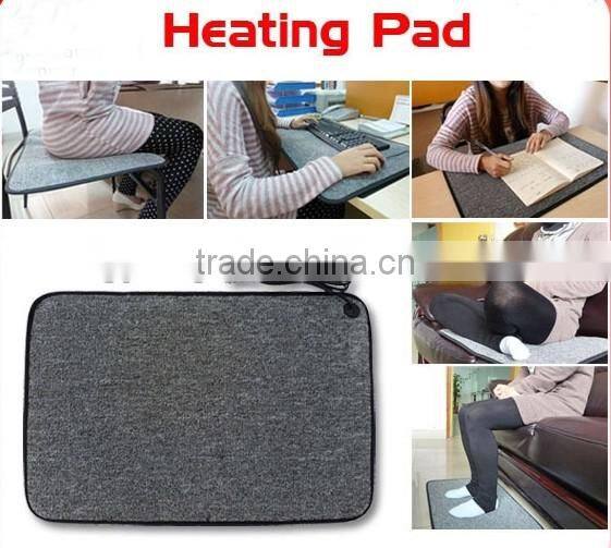 Household Electric Heated Foot Warmer Pad/Mat to Relieve Cold Toes and Feet