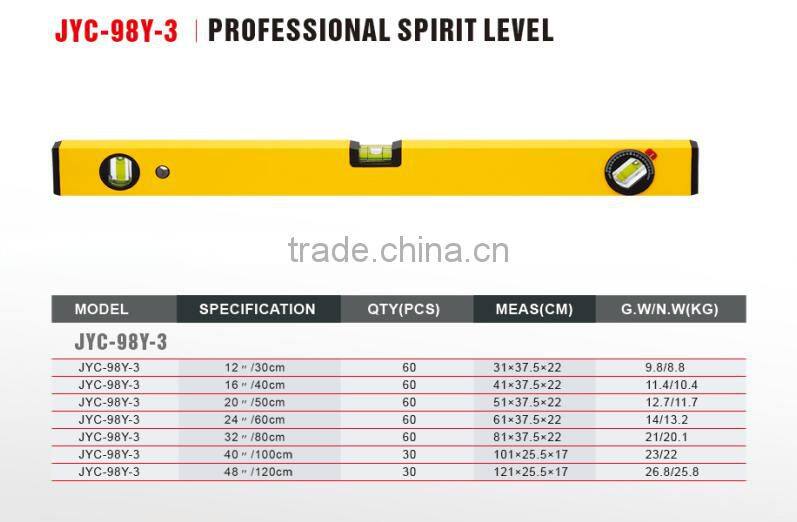 high precision 0.8mm thickness adjustable aluminium screeding Bubble Level