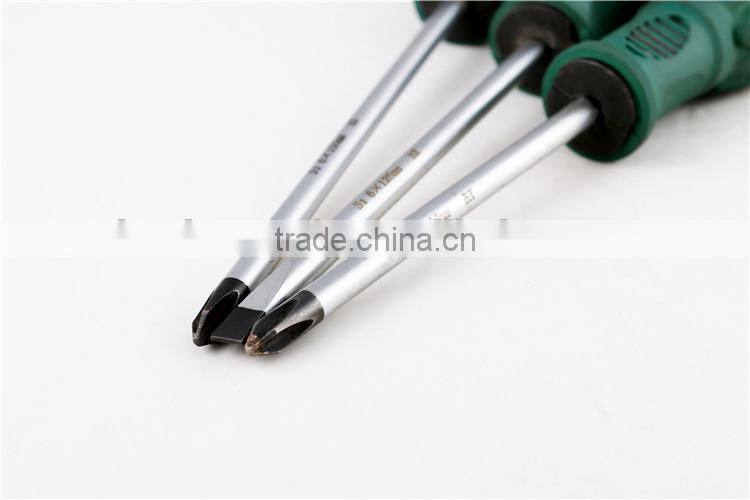 Industrial comfortable screwdriver of stainless steel