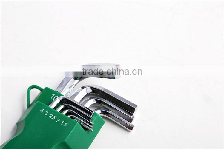 High Quality 9Pcs L Type Hex Key Set with Ball Head