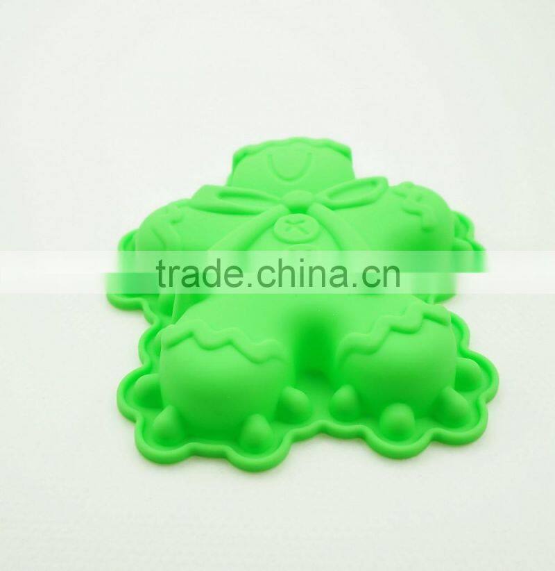 11172 Funny Baby Shaped Silicone Cake Mold