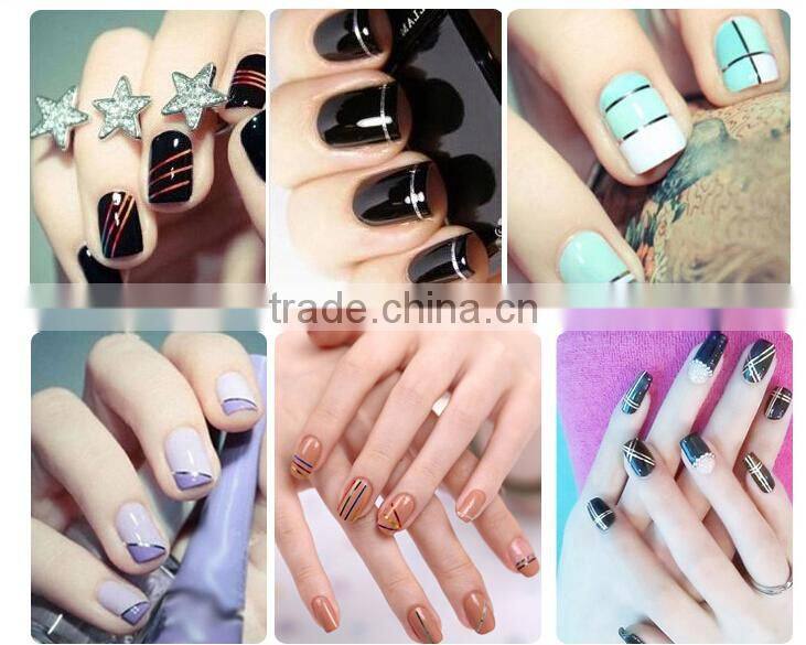 DIY Nail Art Decoration 3D colorful Nail Tape nail art stripe tape