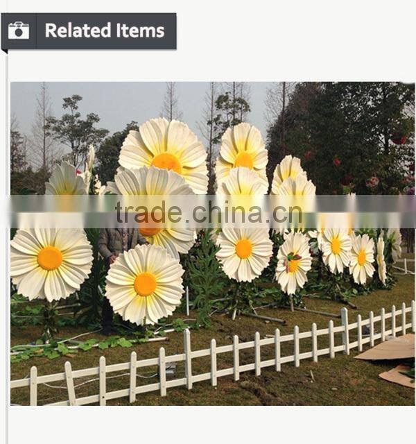 Giant real touch PU flower giant artificial flower decoration