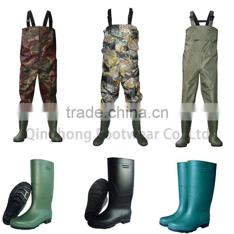 Waterproof winter fishing wader suit wear