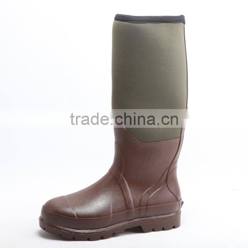 6mm neoprene muck rain boots rubber hunting boots