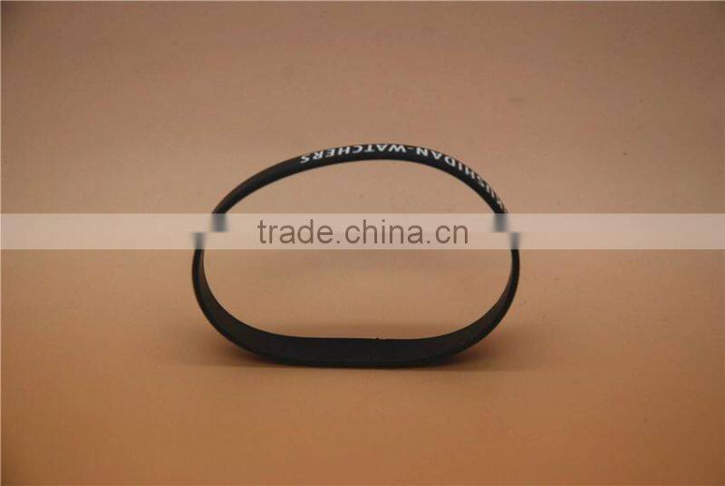 Hot sale promotion sublimation smooth polyester cheap wristbands one direct bracelet