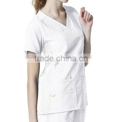 ZX OEM ODM scrubs wholesalemedical scrubs chinaMedical Wear Hospital Scrub Top 65%Polyester/ 35%Cotton