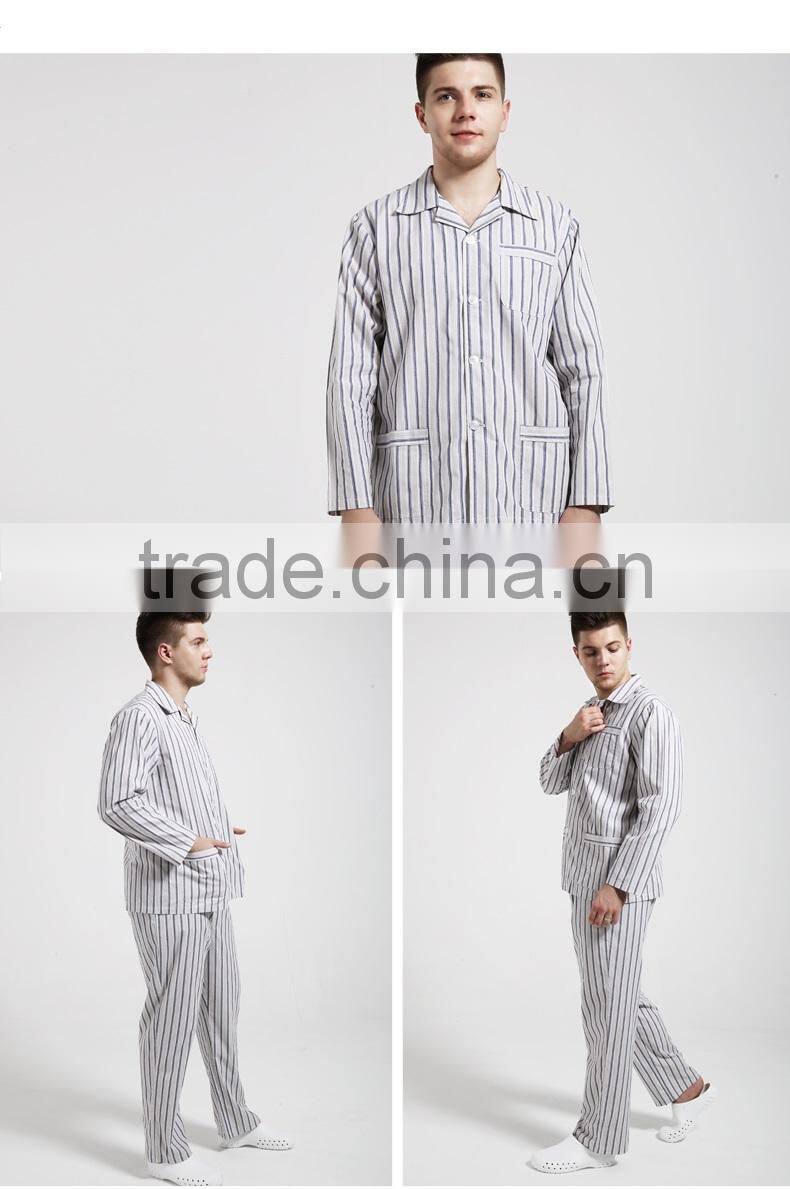 100% cotton patient insulating clothes professional meidical textile hospital gown