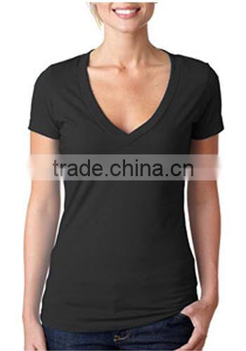 New Trend V round collar T shirt V-neck t-shirt OEM ODM Offered