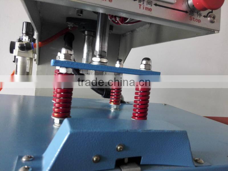Pneumatic heat vinyl press machine