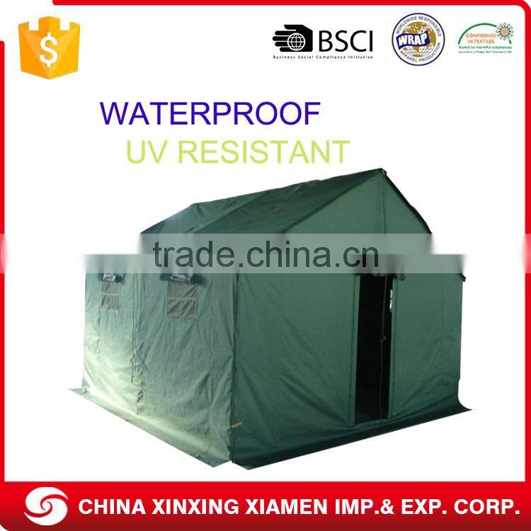 relief shelter camping army canvas roof top family olive green relief tent