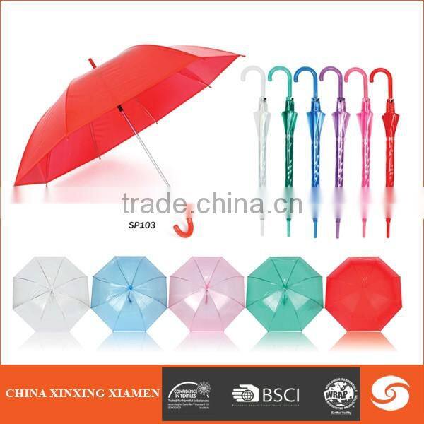 Cheap transparent POE kids umbrella
