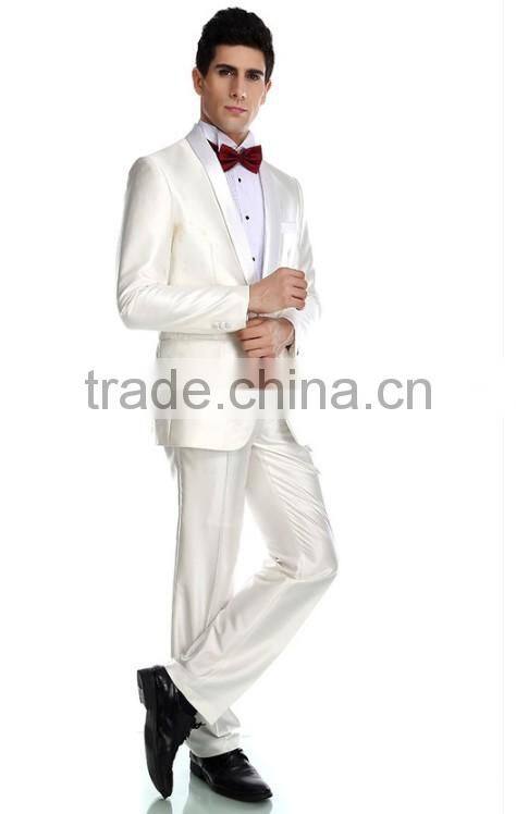 latest men white suit wedding pant coat design