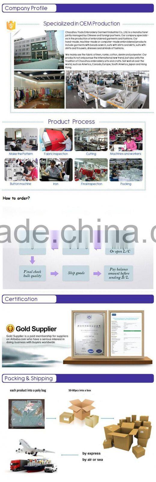 Lady short elegant style wedding embroidery beading top