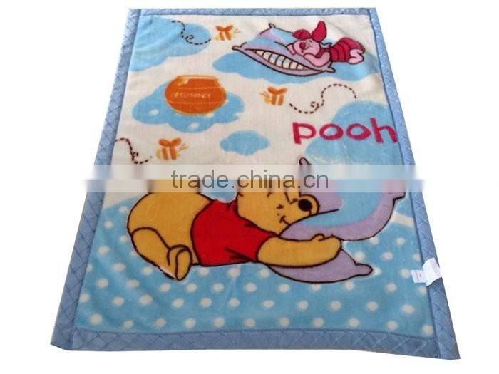 Top Selling Factory Wholesale OEM Baby Soft Raschel Blanket