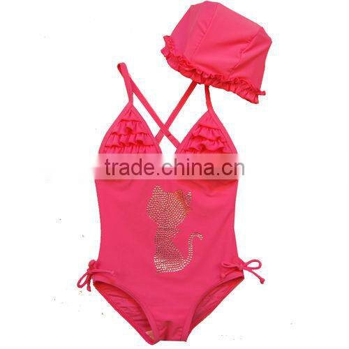 High quality New arrival wholesale first-class quality Baby Swimwear Kid Swimsuit Girl Bikini Children Clothing Costume