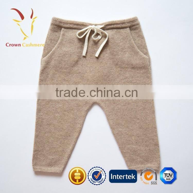 Mordern Winter Wool Baby Knittedd Cashmere Pants