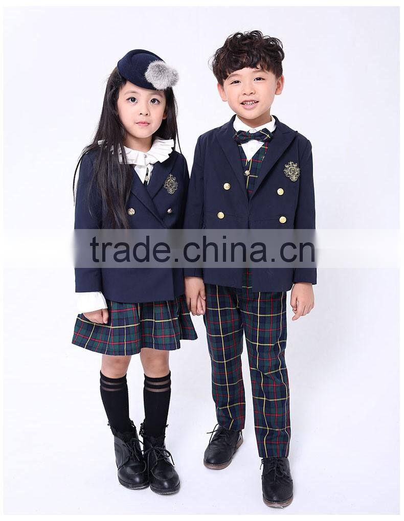 2017 Hot sale china school uniform manufacturers modern international school uniform designs