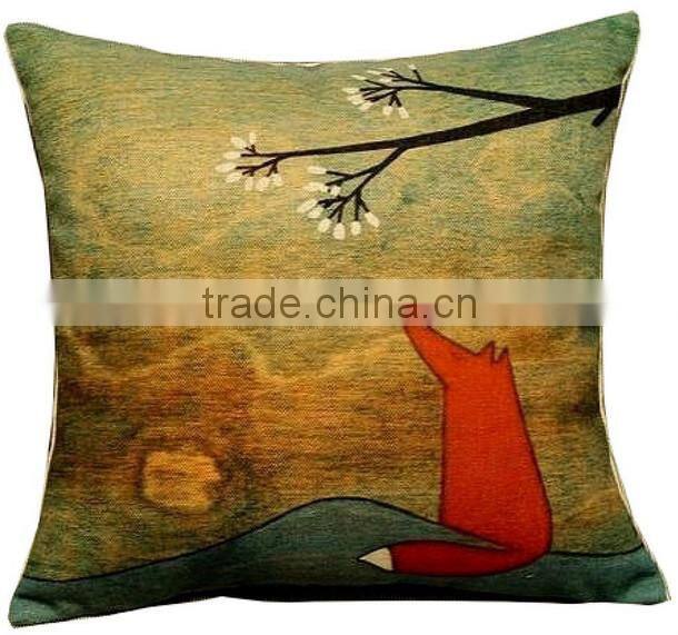 Alibaba china printing custom wholesale decorative throw pillow cover