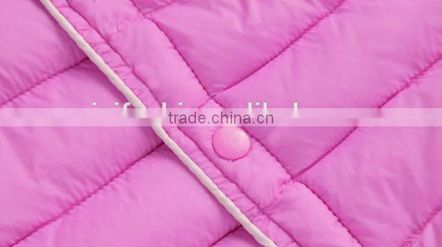 custom made new design casual children kids 3 pcs winter clothing sets(jacket+vest+pants)