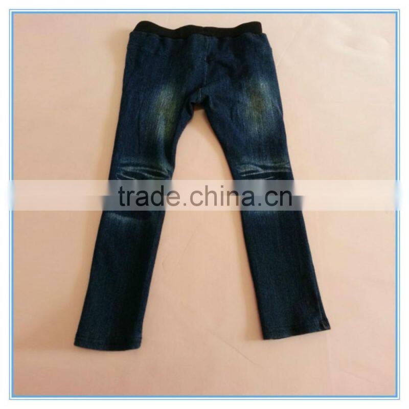 Custom OEM children denim jeans pants, fancy boys pants