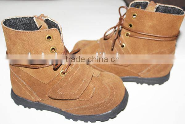 Wholesale 2014 Cowboys leather boots kids Winter shoes