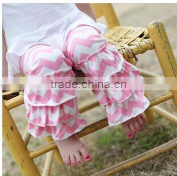 China wholesale girls pants with ruffle new model girls pants with floral printing