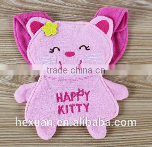 12 designs stocked ,animal fancy baby bibs , cheap cotton baby bib