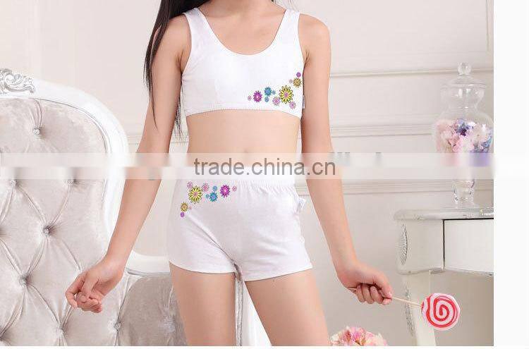 Sexy girl panty briefs seamless lingerie kids underwear for girls