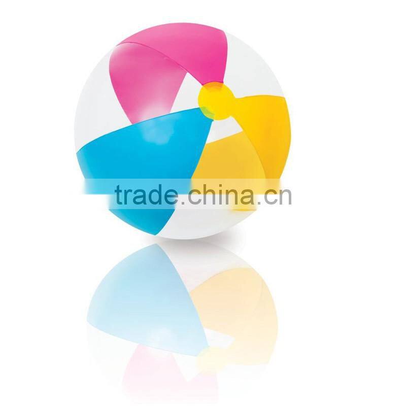 INTEX 4 color inflatable beach ball