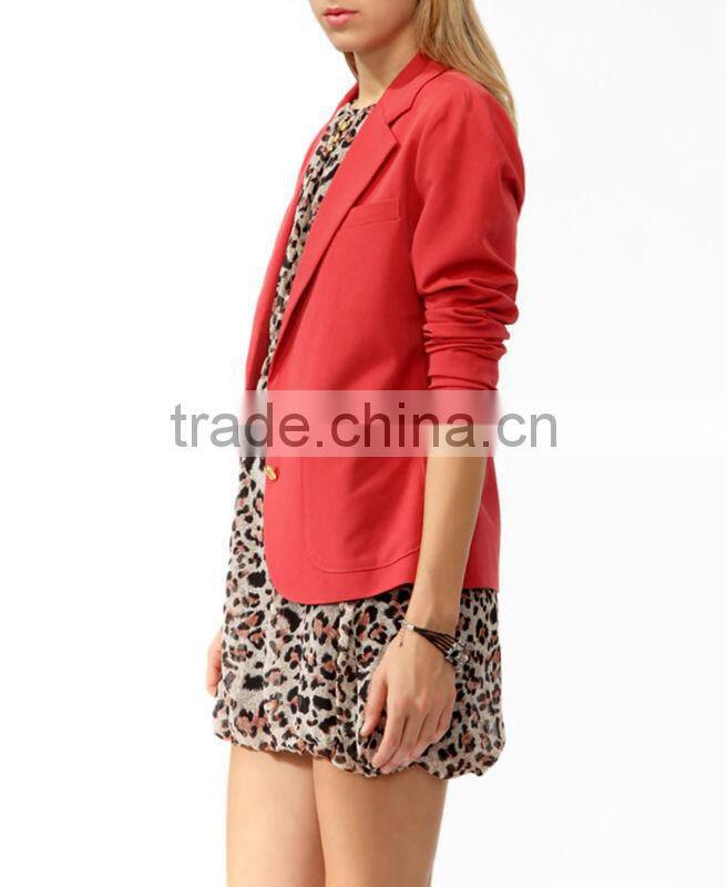 Women's Notched Lapel Blazer