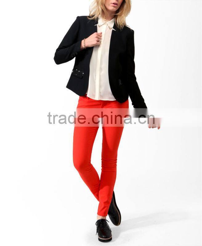 Sequined Reversed Lapel Blazer