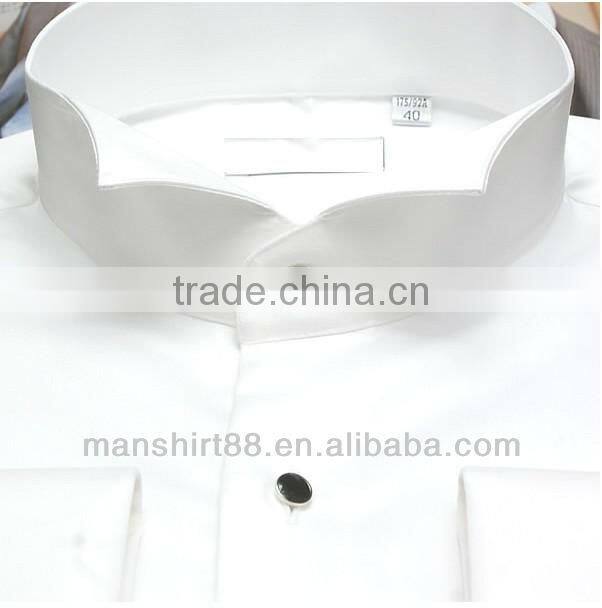 2017 MTO wing collar French cuff evening dress/tuxedo shirt