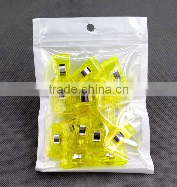 Quiting & sewing clover wonder clips-3.3x1.8cm-total 7 colors