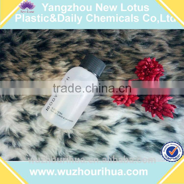 Eco-friendly design luxury hotel bottle used for 4-5 star hotel