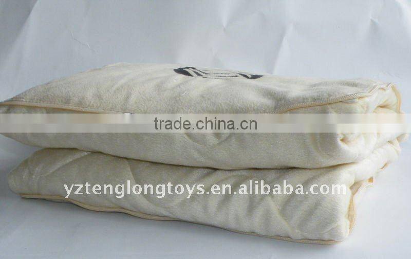 Plush stuffed Hold Blanket