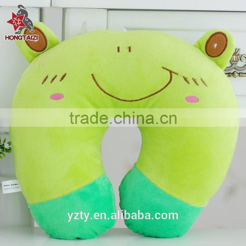 cute carton animal design u shape plush neck pillow