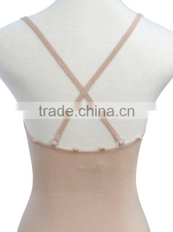 Girl seamless camisole body liner. Body undergarment