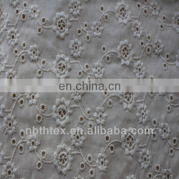 embroidery curtain fabric with competitive price