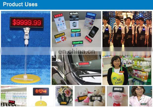 hot seller led Name Badges With Logo for customer