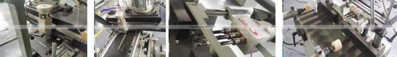 Single Head Drain Slot Machine for Aluminum and PVC window