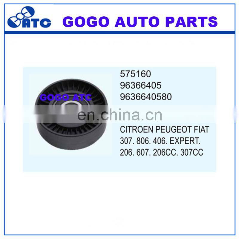 timing belt tensioner pulley 575160 96366405 9636640580 For c-itroen p-eugeot f-iat