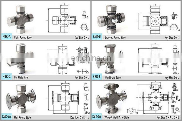universal joint cross bearing 19*44mm