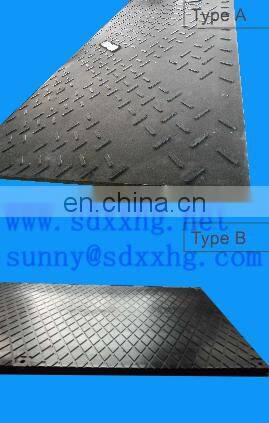Recycled HDPE Plastic Ground Protection Mats Festival Flooring And Walkways For Hire