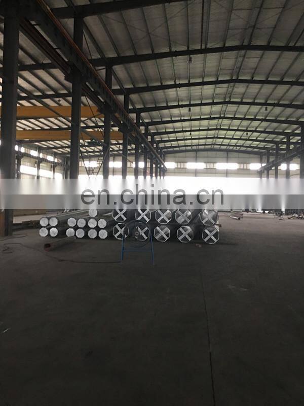 Q345 9M steel pole for Philippines