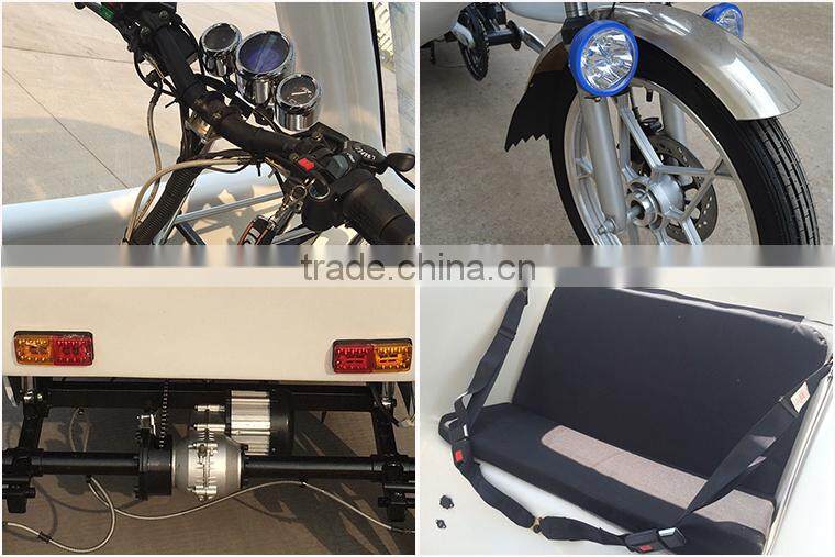 Travelling electric rickshaw for passenger