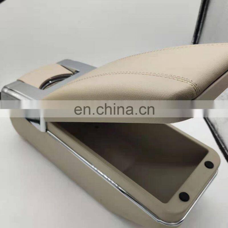 Hot selling plastic coin box high quality car box, car center armrest console box for sale