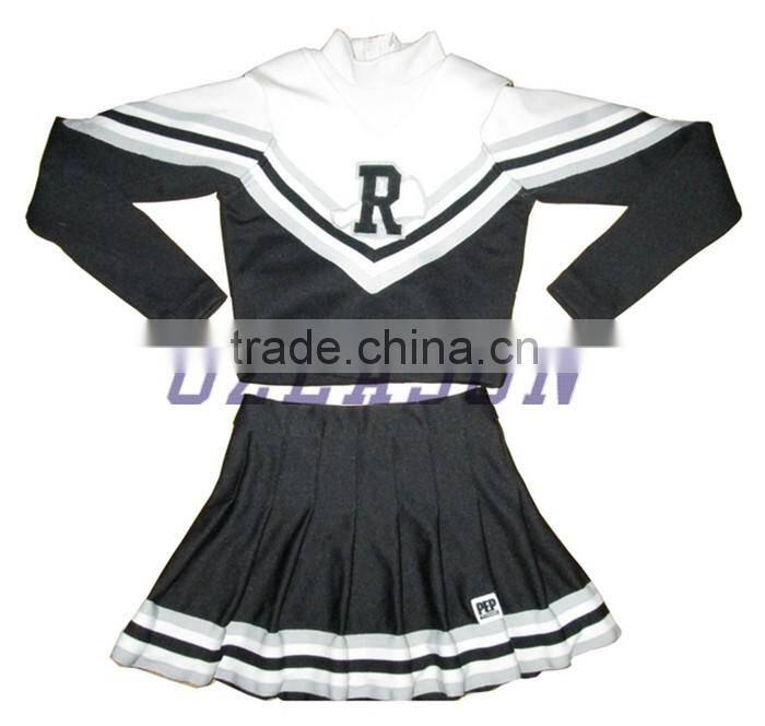 Sexy High school girls cheap cheerleading uniform sublimation cheerleading uniform kids